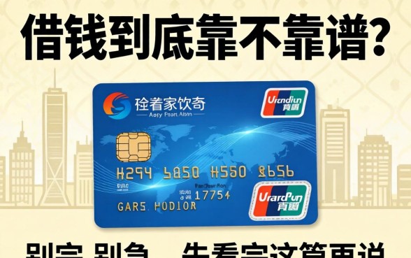 银行卡借钱到底靠不靠谱？别急，先看完这篇再说