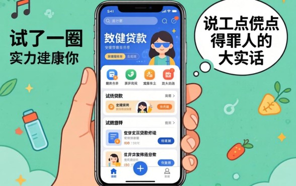 方便的贷款软件有哪些?我试了一圈,说点得罪人的大实话
