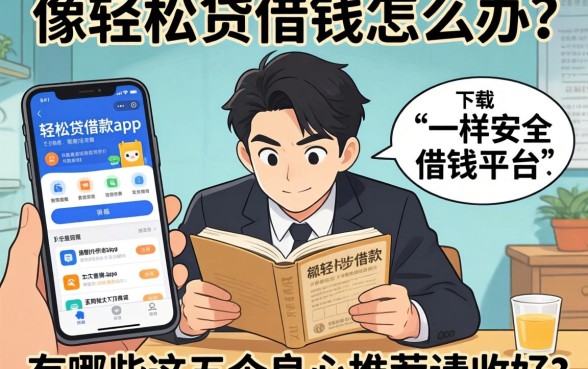 急需用钱怎么办？像轻松贷借款app下载一样安全的借钱平台有哪些？这五个良心推荐请收好