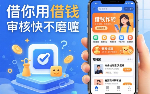 盘点几个像借你用的借钱软件，审核快不磨叽