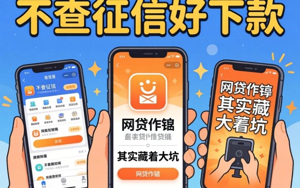 我试了一圈，发现那些号称不查征信好下款的网贷软件，其实藏着大坑