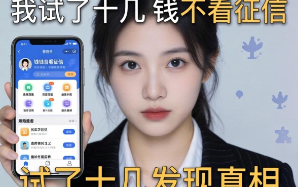 急需用钱不看征信的平台有哪些软件，我试了十几个发现真相很残酷