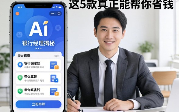 手机ai应用有哪些？银行经理揭秘：这5款真正能帮你省钱