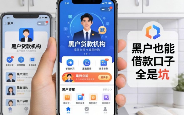 我试了十几个黑户贷款机构app，发现黑户也能借款的口子全是坑