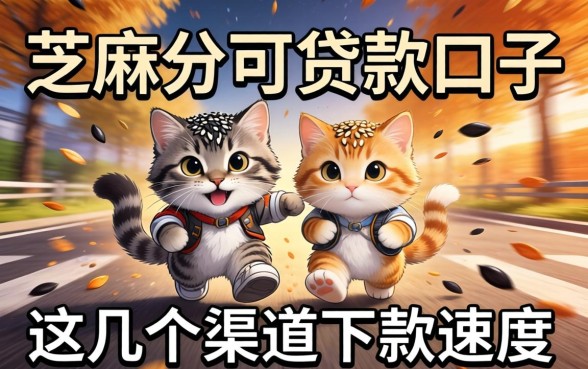 揭秘用芝麻分可贷款的口子，这几个渠道下款速度还行