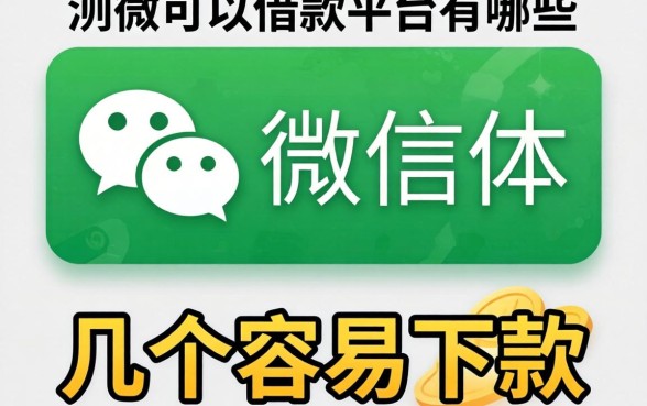 实测微信可以借款的平台有哪些，整理了几个容易下款的