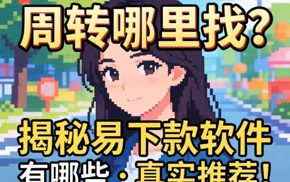 急需周转哪里找?揭秘易下款的软件有哪些真实推荐