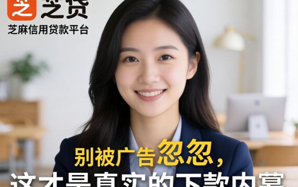 小贷 芝麻信用贷款平台：别被广告忽悠，这才是真实的下款内幕