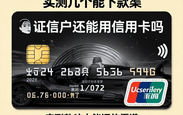 征信黑户还能用信用卡吗？实测几个能下款的渠道