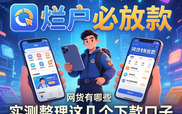 黑户烂户必放款的网贷软件有哪些？实测整理这几个下款口子