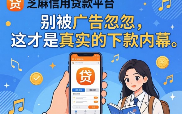 小贷 芝麻信用贷款平台：别被广告忽悠，这才是真实的下款内幕