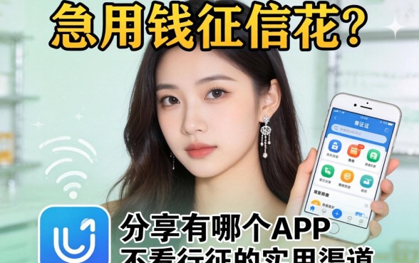 急用钱征信花?分享有哪个app不看征信的实用渠道