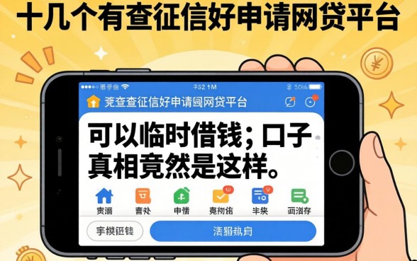 我试了十几个不查征信好申请的网贷平台，发现手机可以临时借钱的口子真相竟然是这样