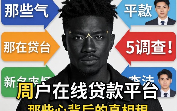 黑户在线贷款平台调查：那些广告背后的真相