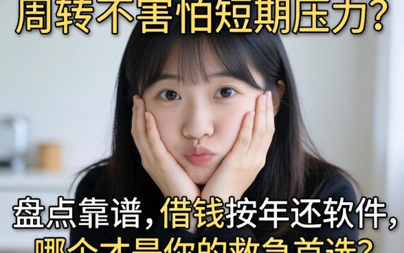 急需周转却害怕短期压力？盘点靠谱的借钱按年还的软件，哪个才是你的救急首选？