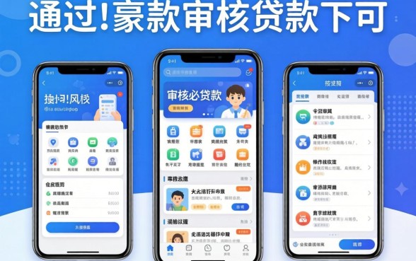 实测几款审核必下的贷款软件，通过率确实还可以