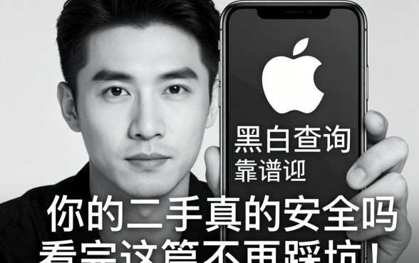 苹果id黑白查询靠谱吗？你的二手手机真的安全吗？看完这篇不再踩坑！