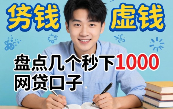急需用钱？盘点几个秒下1000的网贷口子