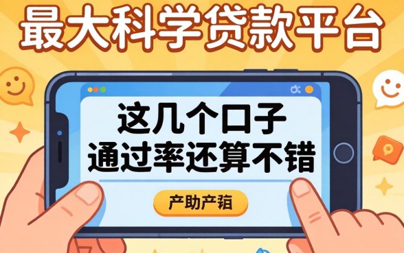 揭秘最大的手机贷款平台,这几个口子通过率还算不错