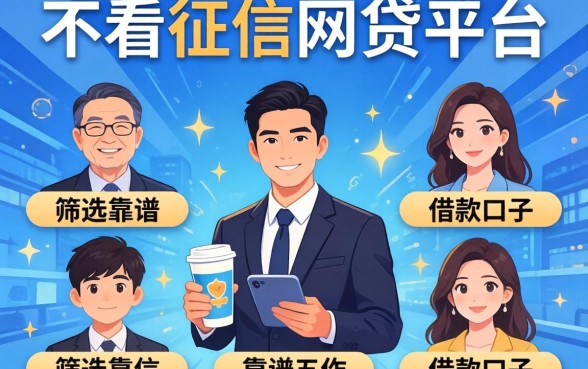 成年不看征信的网贷平台，筛选五个靠谱的借款口子