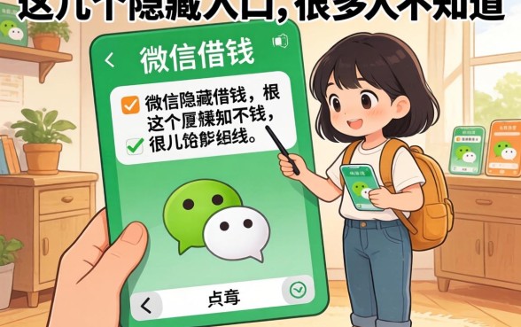 直接在微信借钱：这几个隐藏入口，很多人不知道