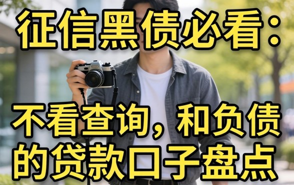 无视征信黑户必看：不看查询和负债的贷款口子盘点