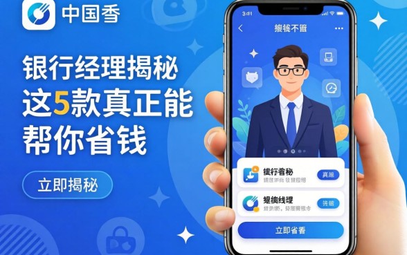 手机ai应用有哪些？银行经理揭秘：这5款真正能帮你省钱