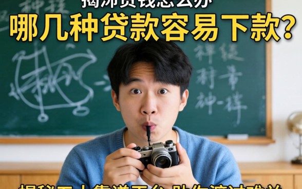 急需用钱怎么办？哪几种贷款容易下款？揭秘五大靠谱平台助你渡过难关