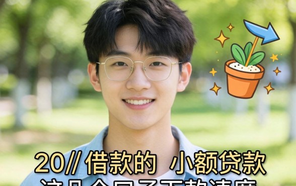盘点适合20岁借款的小额贷款,这几个口子下款速度还行