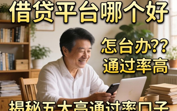 急需用钱怎么办？借贷平台哪个好通过率高？揭秘五大高通过率口子