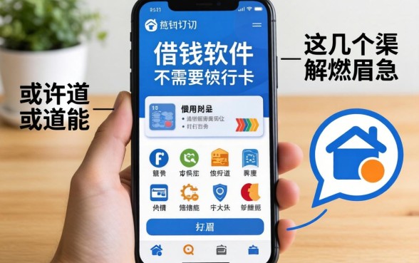 揭秘借钱软件不需要银行卡的，这几个渠道或许能解燃眉之急