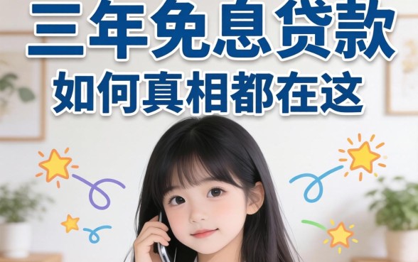 我调查了三年，个人如何免息贷款的真相都在这