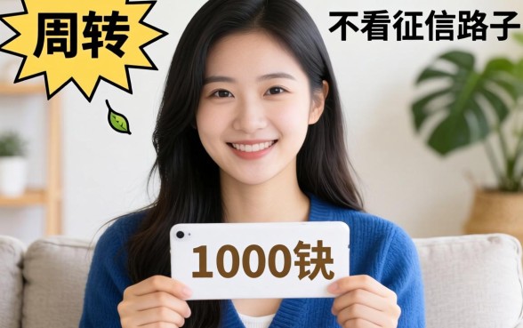 急需周转这有个1000块不看征信的路子分享