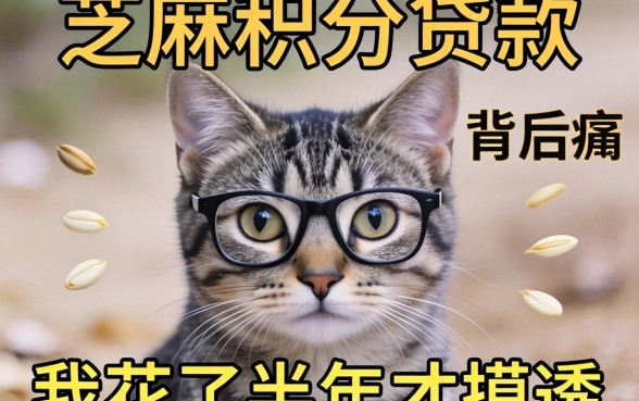 芝麻积分贷款t背后的猫腻，我花了半年才摸透