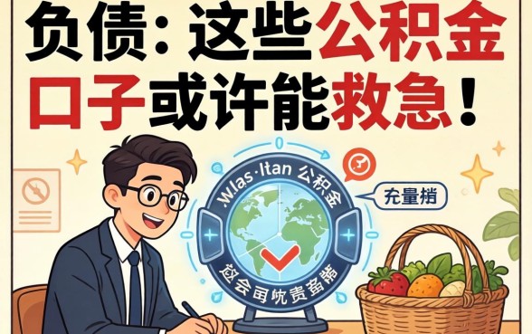 无视查询负债？这些公积金口子或许能救急