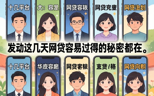 我试了十几个平台，发现这几天网贷容易过得的秘密都在这