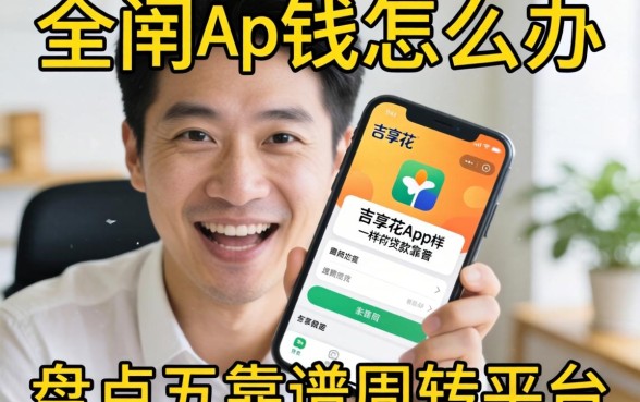 急需用钱怎么办？类似吉享花app一样的贷款软件靠谱吗？盘点五个靠谱周转平台