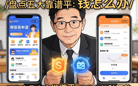 急需用钱怎么办？哪些容易申请的贷款软件能秒下款？盘点五大靠谱平台