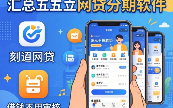 好点的网贷分期软件,汇总五个可以借钱不用审核的app