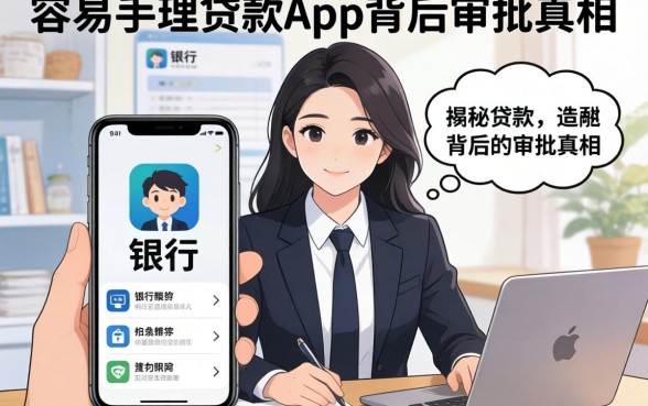 银行经理揭秘：容易手机贷款app背后的审批真相