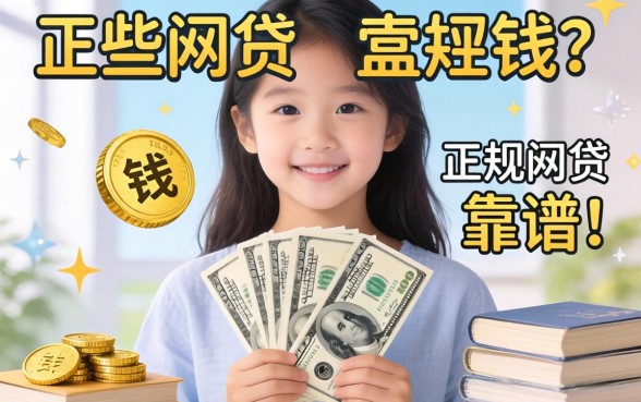 最近急需用钱，求问哪些是正规网贷的平台有哪些？靠谱的给推荐几个！