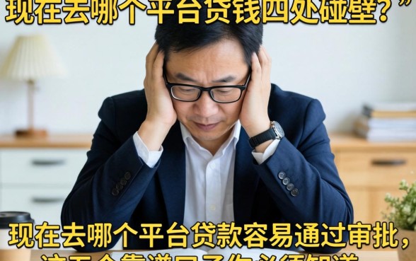 急需用钱四处碰壁？现在去哪个平台贷款容易通过审批，这五个靠谱口子你必须知道