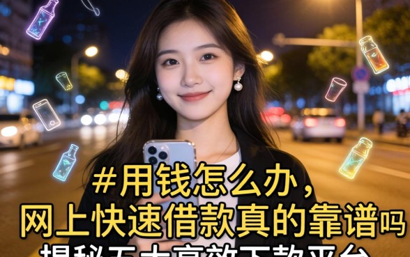 深夜急需用钱怎么办？网上快速借款真的靠谱吗？揭秘五大高效下款平台