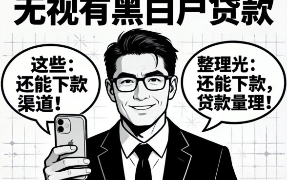 揭秘有没有无视黑白户的贷款，整理出这些还能下款的渠道