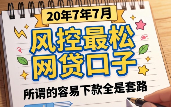 我翻到了19年7月风控最松的网贷口子，发现所谓的容易下款全是套路