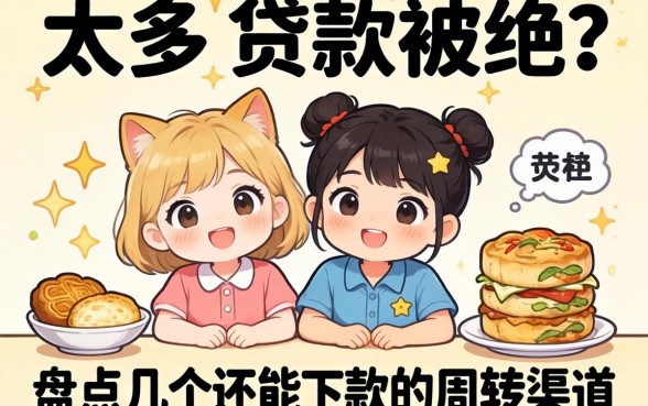 负债太多贷款被拒？盘点几个还能下款的周转渠道