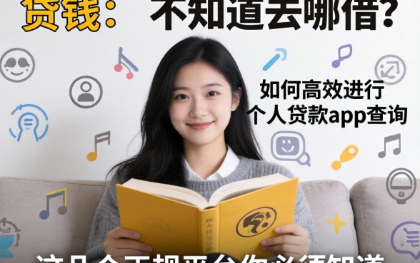 急需用钱却不知道去哪借？如何高效进行个人贷款app查询？这几个正规平台你必须知道
