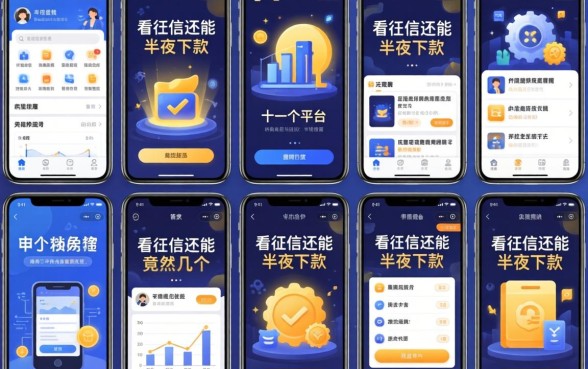 我试了十几个平台，发现不看征信还能半夜下款的竟然是这几个