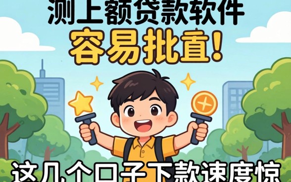 实测大额贷款软件容易批的，这几个口子下款速度惊人