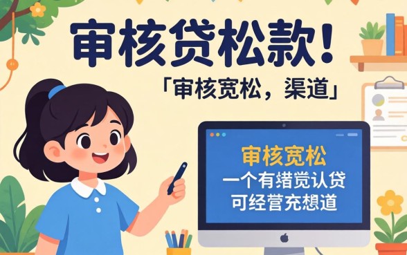 无视任何数据的贷款有哪些？整理几个审核宽松的渠道